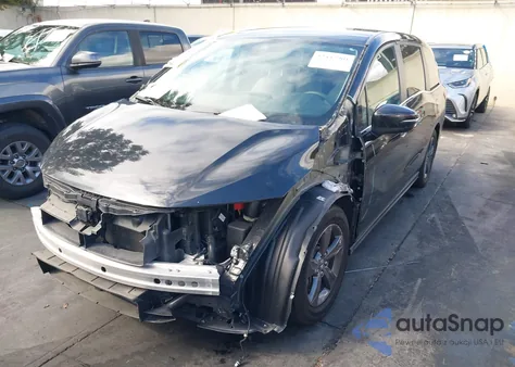 2022 Honda Odyssey Ex from USA, damaged, VIN 5FNRL6H50NB048141